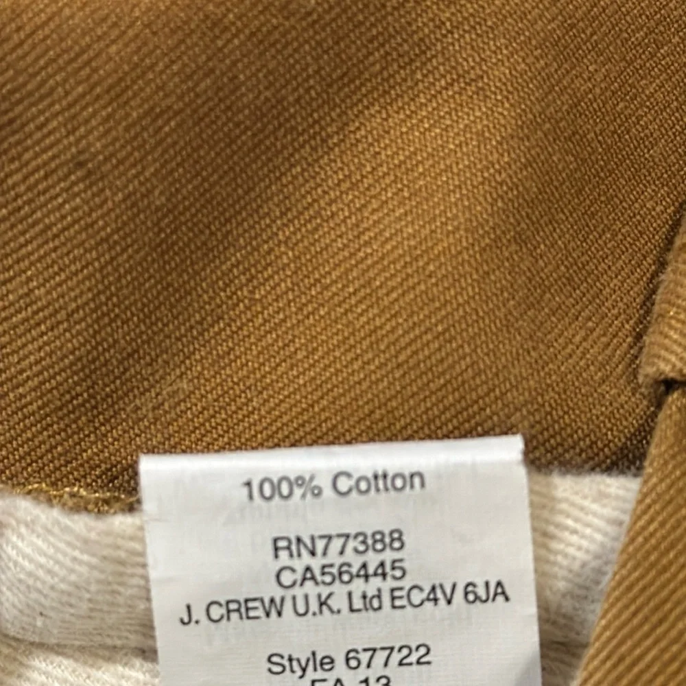 J. Crew shorts men’s JCrew Broken In size 38 Flat Front Shorts 100%‎ Cotton